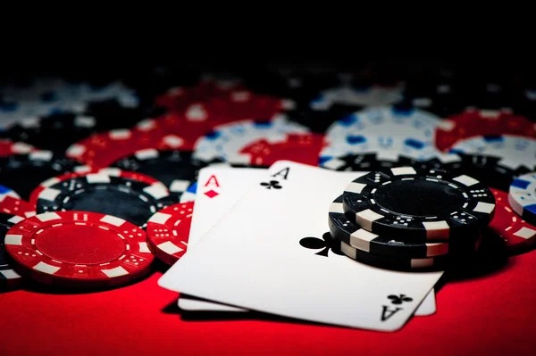 Blackjack table layout showing player and dealer positions